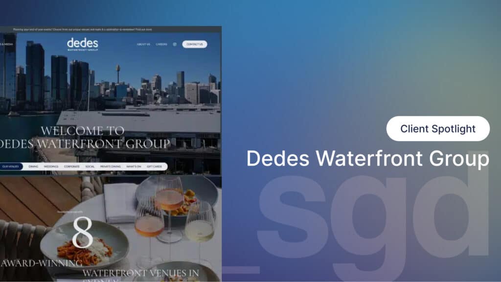 Client Spotlight: Dedes Waterfront Group